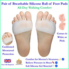 2x Foot Metatarsal Pads Ball