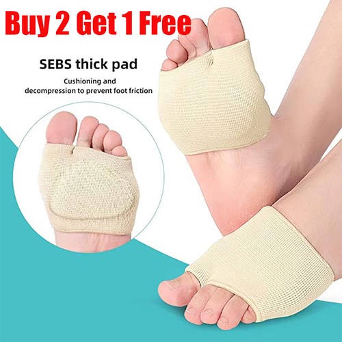 Fabric metatarsal pads with - metatarsal,