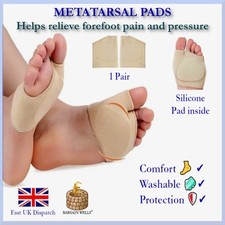 2x Fabric Metatarsal Pads with