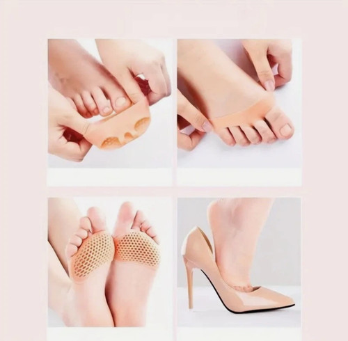 Silicone gel heel metatarsal - silicone, &