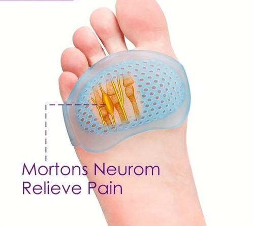 New blue foot cushion - new, 2x